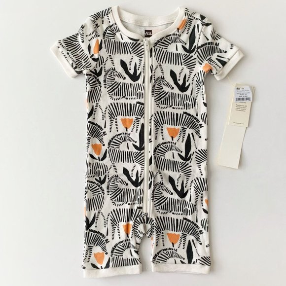 Tea Collection Other - NWT Tea Collection Zipper Rockabye Baby Pajama 12-18 Months 18-24 Months